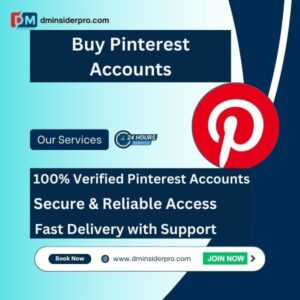 Buy Pinterest Accounts – High-quality, verified Pinterest accounts for business growth, marketing, and increased engagement.