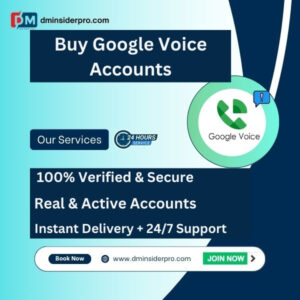 Buy Google Voice Accounts – 100% Verified & Secure, Real & Active US Numbers, Instant Delivery with 24/7 Support